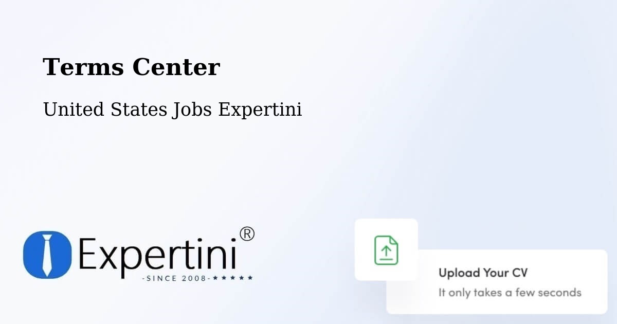 Terms of Service – Everett - United States Jobs Expertini